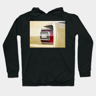 US American classic car 1968 Taillight abstract Hoodie